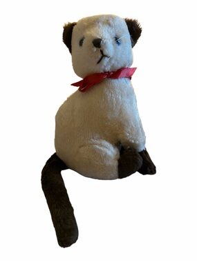 Wallace Berrie & Co Vintage Plush Siamese Cat